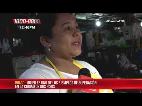 Norma Bello, mujer ejemplo de superación y emprendimiento en Boaco - Nicaragua