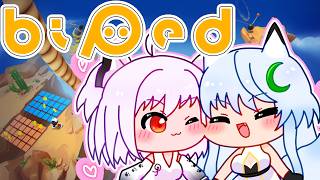 #1【#Biped】フォニチリンでペタペタ歩いて冒険する～～🎶✨【#初見プレイ 】