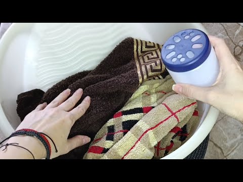 В ТАЗ НАЛИВАЮ Полотенцам Мягкость и Пушистость ВОЗВРАЩАЮ #совет