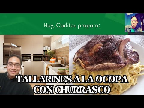 El Profe Carlitos - Preparamos tallarines a la ocopa con churrasco