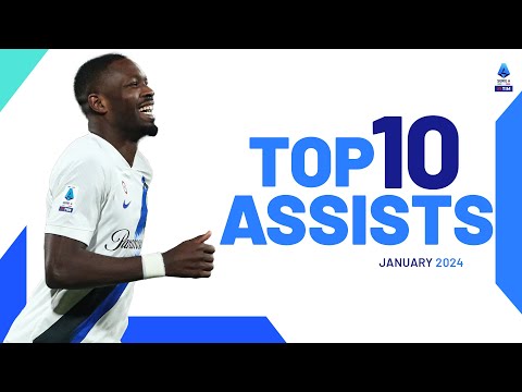 The top 10 Assists of January | Top Assists | Serie A 2023/24