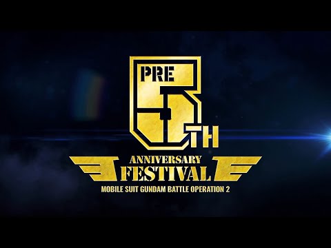 MOBILE SUIT GUNDAM BATTLE OPERATION 2 - Countdown to 5th Anniversary Festival