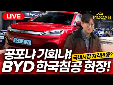 BYD 아토3 3150만원, 전기차 보조금 후 2000만원대 충격! 생방송