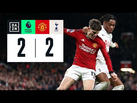 Manchester United vs Tottenham (2-2) | Resumen y goles | Highlights Premier League