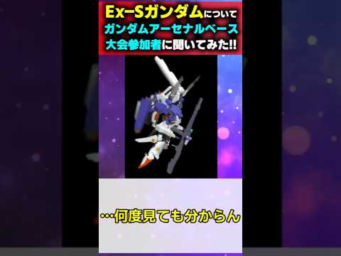 大会参加者にEx Sガンダムについて聞いてみた