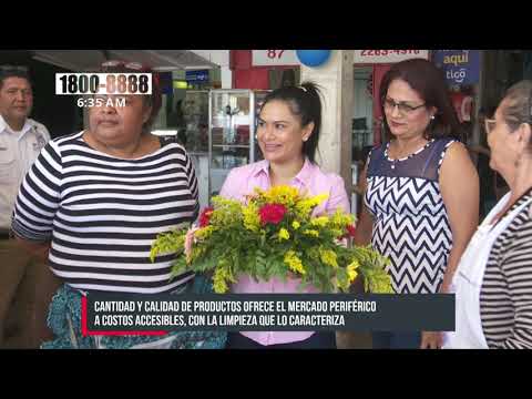 Comerciantes del mercado Periférico se preparan para el mes de las madres - Nicaragua