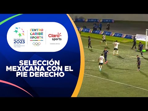 La seleccio?n mexicana inicia con el pie derecho los Juegos Centroamericanos | Claro Sports USA