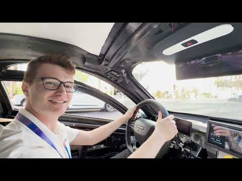 Aptera — Driving Our Performance Vehicle at #ces2025