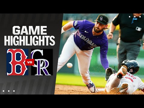 Red Sox vs. Rockies Game Highlights (7/23/24) | MLB Highlights