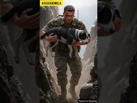"जवान ने बचाई मासूम कुत्ते की जान 🐕🇮🇳 | Indian Army Real Hero"#aliza