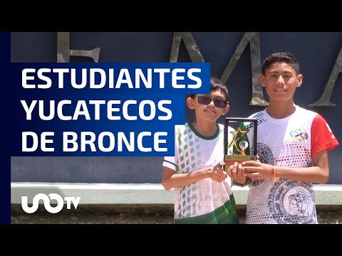 Estudiantes ganan medalla de bronce en olimpiada de Matemáticas