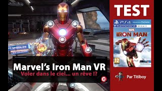 Vidéo-Test : [TEST] Marvel's Iron Man VR sur PS4 - Voler dans le ciel.... un rêve !?