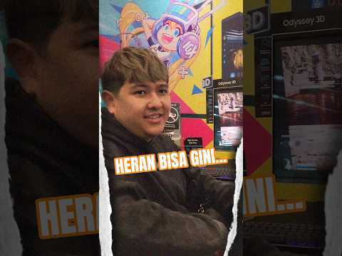 Reza Gadget-in beraksi YGY 😎 #fyp #samsung #monitor #gaming #oled #game #shorts