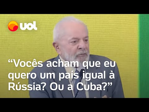 Lula: 'Quero um Brasil com o padrão de vida da Alemanha e Suécia, e não de Cuba ou Rússia'