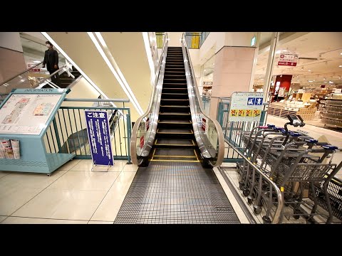 【日立製】イオンモール日根野　昇りエスカレーター