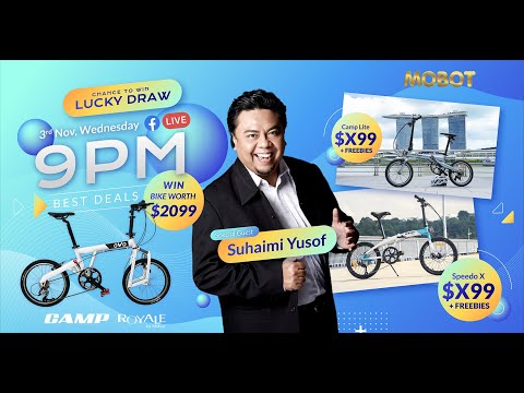 Suhaimi Yusof x MOBOT x CAMP bicycle | Facebook Live 03112021