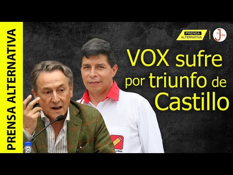 Ultraderecha española no quiere admitir victoria de Pedro Castillo!