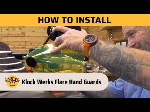 How to Install Klock Werks Flare Hand Guards | Weekend Wrenching