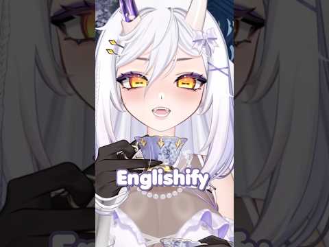 Tutorial how to speak english from italian !! #vtuber #envtuber #vtuberclips #vtubermemes