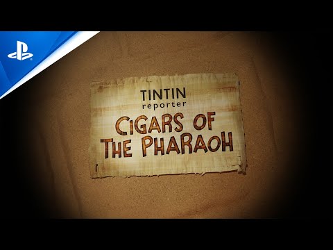 Tintin Reporter - Cigars of the Pharaoh - Reveal Trailer | PS5 & PS4 Games