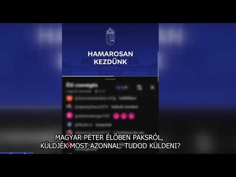 Ismét bekapcsolva maradt Magyar Péter mikrofonja sajtótájékoztatója előtt - HírTV