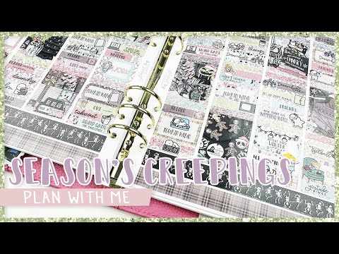 Plan With Me ⟡ Season's Creepings (ScribblePrintsCo.)
