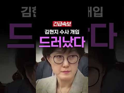 김현지 수사 개입 드러났다