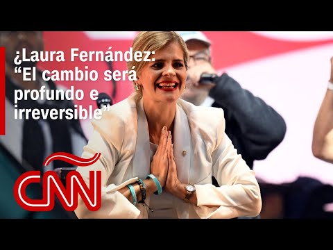 Discurso de Laura Fernández tras ganar la presidencia en Costa Rica