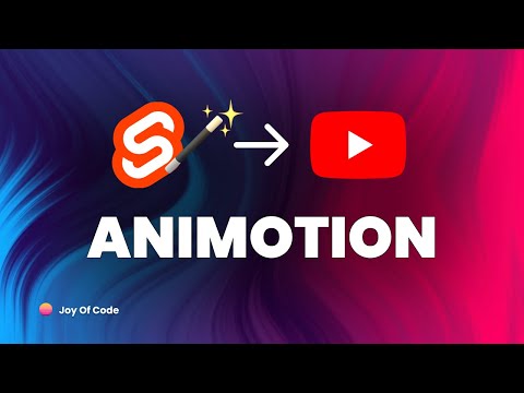 How I Make Coding Videos With Animotion