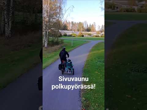 Sähköavusteinen taittopyörä DIY sivuvaunulla!