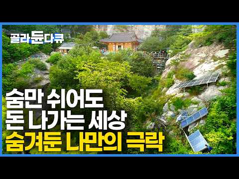“먹고 살 걱정 없으니 사는 게 편하다" 냉장고 전기만 있어도 잘 먹고산다｜해발 900미터 숨겨둔 나만의 극락 세계｜당신의 극락은 어디인가요｜오지 암자의 여름｜한국기행｜#골라듄다큐