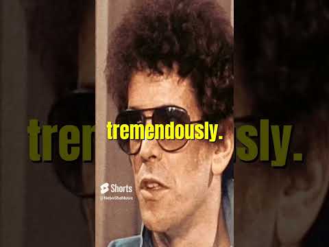Lou Reed Talks About Disliking The Beatles #shorts