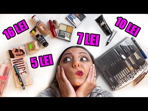 PRODUSE COSMETICE SUB 17 lei - HAUL & TRY ON