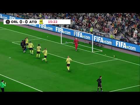 Efootball Pes21 Simulation gameplay Orlando Pirates vs Al ittihad | Video Game Simulation 