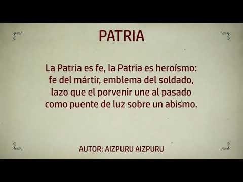 POESIA PATRIA