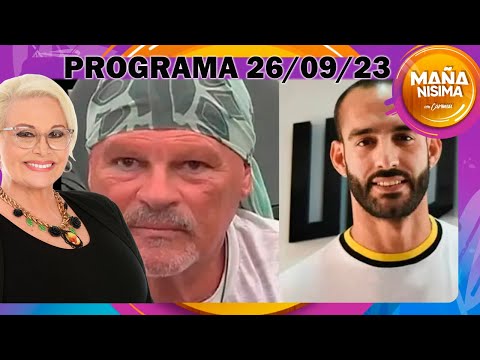 Mañanísima con Carmen- Programa del 26/09/23 - FUERTE POSTURA DE ALFA ANTE LA CRISIS DE MAXI GUIDICI