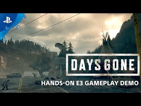 Days Gone E3 2018 Hands-On Gameplay | PlayStation Live From E3