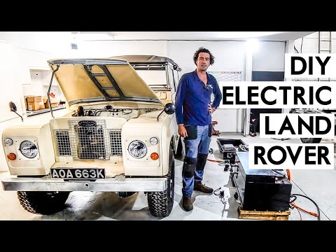 FULL EV Conversion kit for old school Land Rovers (1960's to 80's) - Every single part explained!