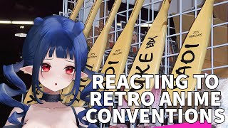 REACTING to OLD Anime Conventions