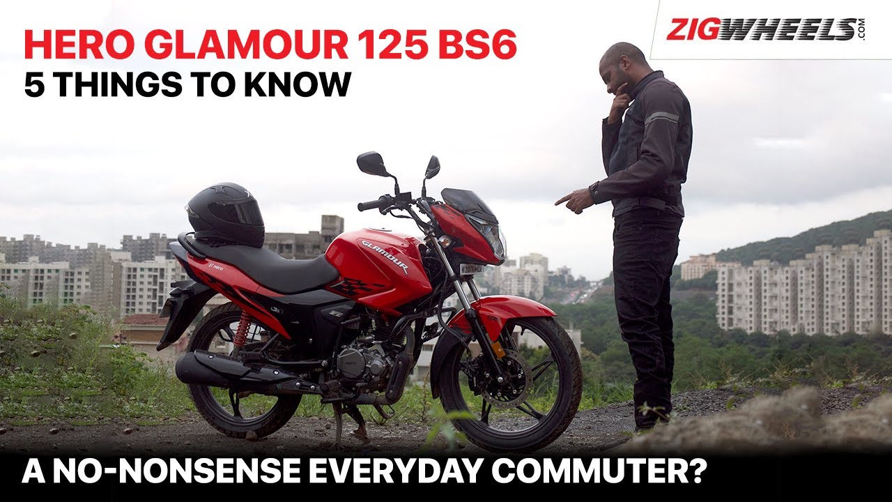 Hero Glamour 125 BS6 Road Test | Performance, Mileage, Features & More