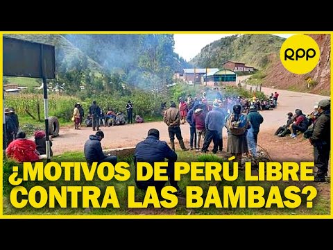 Sindicato de Las bambas especula sobre intereses de Perú Libre contra la resolución del conflicto