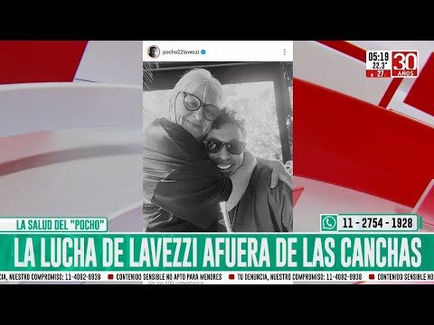 Pocho Lavezzi reapareció en las redes sociales