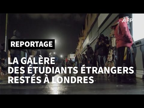 Au Royaume-Uni, la galère d'étudiants étrangers appauvris par la pandémie | AFP