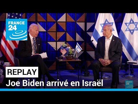 Joe Biden en visite en Israël : le président américain dénonce les atrocités du Hamas