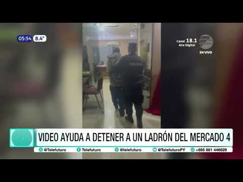 Video ayuda a detener a un ladrón del Mercado 4