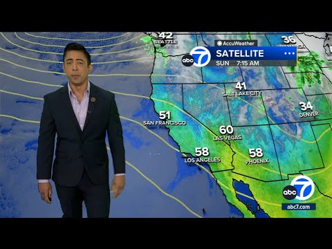 SoCal to see pleasant warm temperatures Sunday