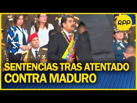 Penas de hasta 30 años en Venezuela por atentado contra Maduro