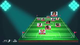 التشكيلة التاريخية للمنتخب السعودي