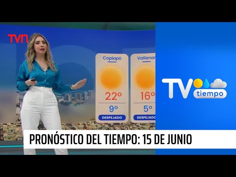 Pronóstico del tiempo: Sábado 15 de junio 2024 | TV Tiempo