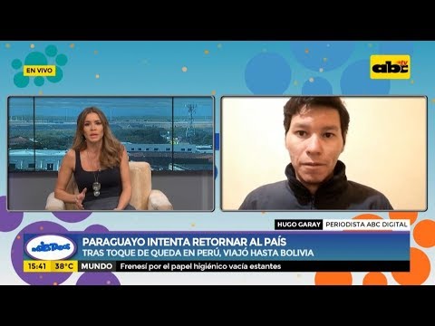 Covid-19: Paraguayo intenta retornar al país